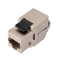 Zásuvka dátová RJ45 samorezná keystone CAT6 STP RJ45 SXKJ-6-STP-BK-SA ftp (SOLARIX)