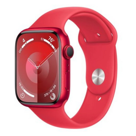 APPLE WATCH SERIES 9 GPS 45MM (PRODUCT)RED ALUMINIUM CASE WITH (PRODUCT)RED SPORT BAND-M/L,MRXK3