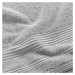 Svetlosivý froté bavlnený uterák 50x90 cm Tendresse – douceur d'intérieur