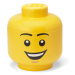 LEGO® úložná hlava (veľkosť L) - šťastný chlapec