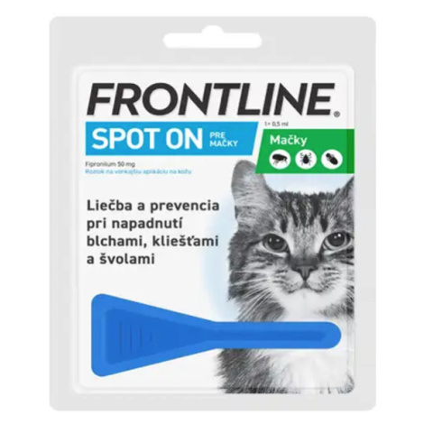 Antiparazitiká a spreje pre mačky Frontline