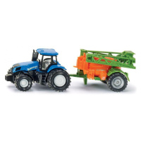 SIKU Super - Traktor s prívesom na rozprašovanie hnojivá