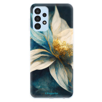 Odolné silikónové puzdro iSaprio - Blue Petals - Samsung Galaxy A13