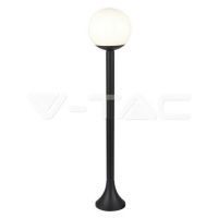 Stojanová lampa 1*E27 Matt Black Opal C Ball VT-1231 (V-TAC)