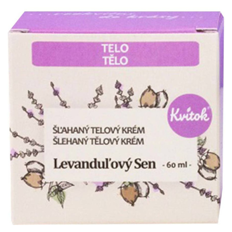 KVITOK šľahaný telový krém Levanduľový sen 60 ml