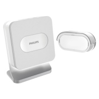 Philips WelcomeBell MP3 wireless doorbell with 8 ringtones or MP3 import option, operation