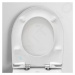 GEBERIT - Acanto WC doska, duroplast, SoftClose, biela 500.605.01.2