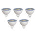 Prios LED reflektor GU5.3 7,5W 621lm 36° biela 827 sada 5 ks