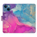 Flipové puzdro iSaprio - Colour Marble 02 - iPhone 13 mini