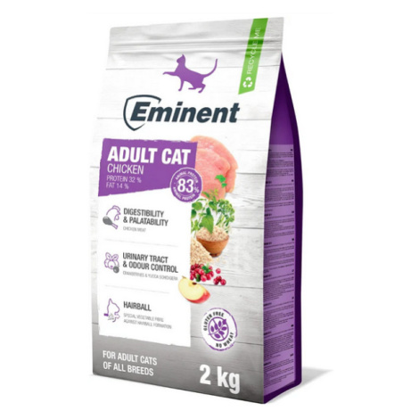 Eminent Cat Adult kura granule pre mačky 2kg