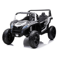 mamido  Elektrické autíčko Buggy UTV Strong 24V nafukovacie kolesá biele