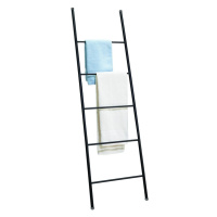 Čierny odkladací rebrík iDesign Forma, 41,9 x 153,7 cm