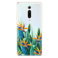Odolné silikónové puzdro iSaprio - Exotic Flowers - Xiaomi Mi 9T Pro