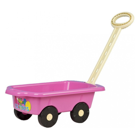 Detský vozík Vlečka BAYO 45 cm rúžový BAYO.S