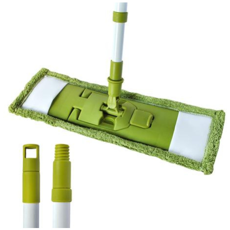 TORO Mop na podlahu, teleskopická tyč, zelený