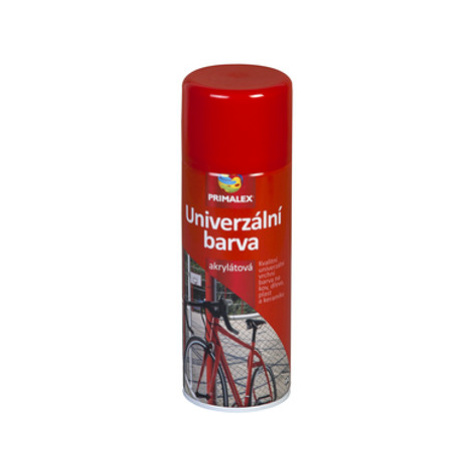 Primalex - univerzálna farba v spreji 400 ml ral 9003 - signálna biela lesk