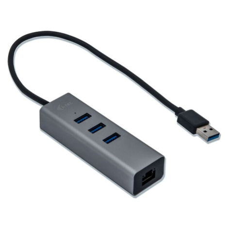 i-tec USB 3.0 Metal HUB 3 Port + Gigabit Ethernet Adapter