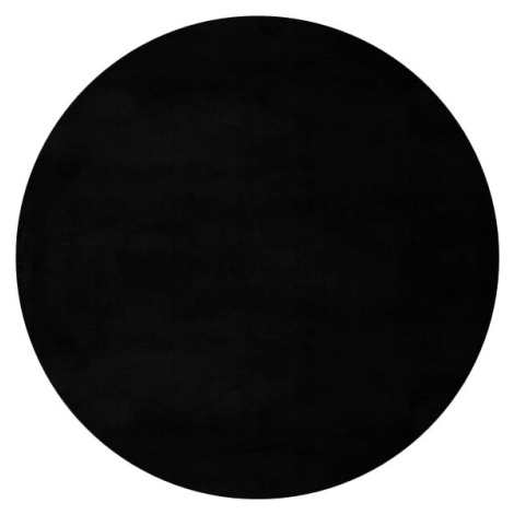 Kusový koberec Cha Cha 535 black kruh Rozmery koberca: 80x80 kruh Obsession