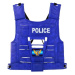 mamido Policajný set pištole + maska + nepriestrelná vesta