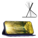Samsung Galaxy A24 4G SM-A245F, bočné otváracie puzdro, stojan s držiakom na karty, 3D diamantov