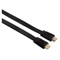HDMI kábel Hama 122117, plochý, pozlátený, 2.0, 1,5m