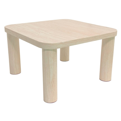 Svetlosivý konferenčný stolík v dekore mramoru 60x60 cm Solano – Actona