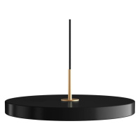 Čierne LED závesné svietidlo so stmievačom s kovovým tienidlom ø 43 cm Asteria Plus Medium – UMA