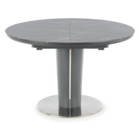 Sconto Jedálenský stôl RACORDU sivý mramor/sivá
