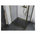 MEXEN/S - Apia sprchovací kút obdĺžnik 105x70, transparent, zlatá 840-105-070-50-00