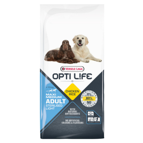 Versele Laga Opti Life dog Adult Light Medium & Maxi 12,5kg