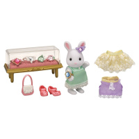 Sylvanian Families Mesto Biely králik so šperkami a drahokamami