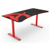 AROZZI herný stôl ARENA Gaming Desk/ čiernočervený