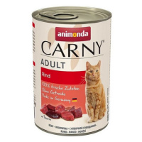 Animonda CARNY® cat Adult hovädzie mäso a morka konzervy pre mačky 12x400g