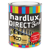 HARDLUX DIRECT 3v1 - Antikorózna farba na kov 2,5 l ral3000 - červená ohnivá