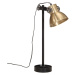 vidaXL Stolová lampa 25 W starožitná mosadzná 15x15x55 cm E27