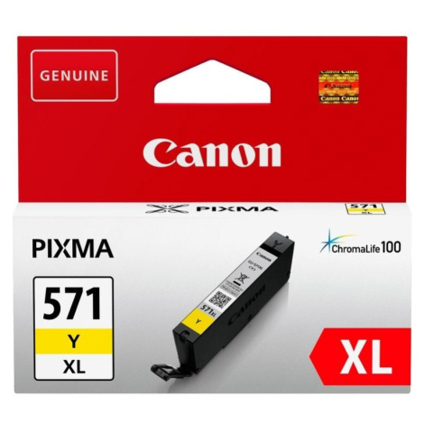 Canon CLI-571YXL 0334C001 žltá (yellow) originálna cartridge