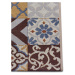 Běhoun Cappuccino 105881 Mosaik Brown Multicolored - 75x150 cm Hanse Home Collection koberce