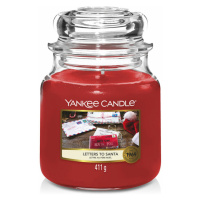 YANKEE CANDLE Classic Vonná sviečka stredná Letters to Santa 411 g