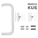 FT - MADLO kód K38 Ø 32 mm SP ks 350 mm, Ø 32 mm, 382 mm