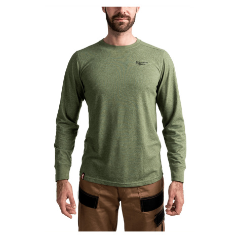 MILWAUKEE Hybrid Pracovné tričko, dlhý rukáv "L"- zelená HTLSGN