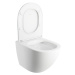 OMNIRES - OTTAWA bezrámové závesné WC so sedátkom, 49x36,5 cm, matná biela OTTAWAMWBM