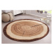 Protišmykový kusový koberec BASTIA SPECIAL 101175 Rozmery kobercov: 100x100 (priemer) kruh