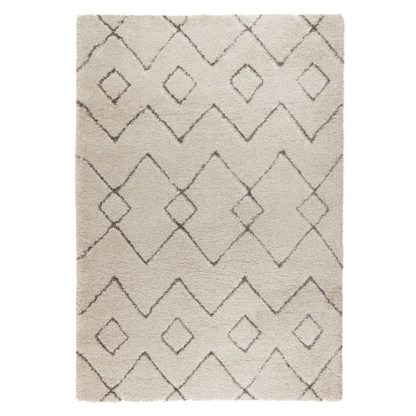 Kusový koberec Dakari Imari Cream/Dark-Grey - 160x230 cm Flair Rugs koberce