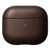 Nomad Modern Leather púzdro pre AirPods 3 hnedé