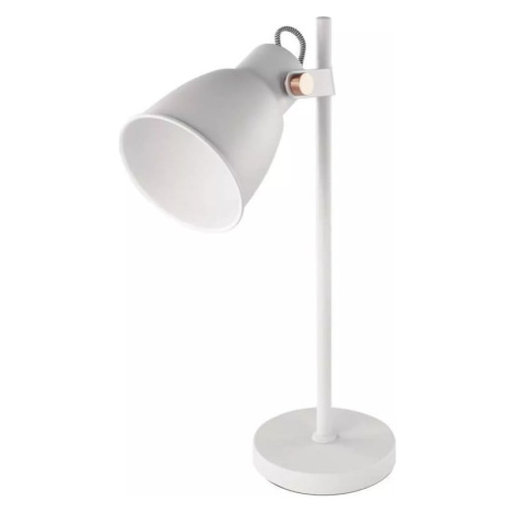 Biela stolová lampa (výška 46 cm) Julian – EMOS