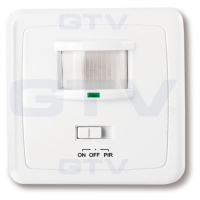 senzor pohybový 160° IP20, PIR, PO, biela,CR-4 (GTV)
