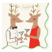 Papierové obrúsky v súprave 16 ks Mr. & Mrs. Reindeer – Meri Meri