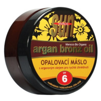 VIVACO Opaľovacie maslo s arganovým olejom pre rýchle zhnednutie SPF6 200 ml