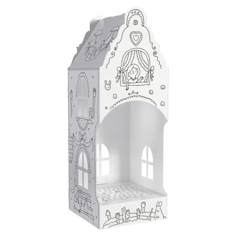 mamido  Omaľovánka 3D domček s králikmi