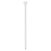 Montážna tyč pre koľajnicu DUOline, biela, 25 cm